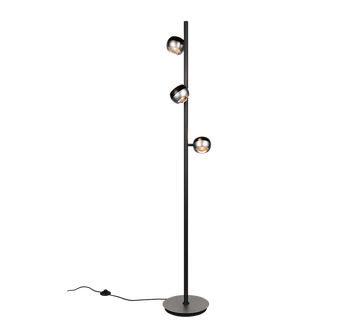 ORBIT | Floor lamp | Nickel mat | Metal