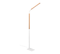 NORRIS | Floor lamp | White mat | Metal