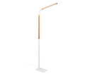 NORRIS | Floor lamp | White mat | Metal