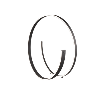 CINARDI | Floor lamp | Black mat | Metal