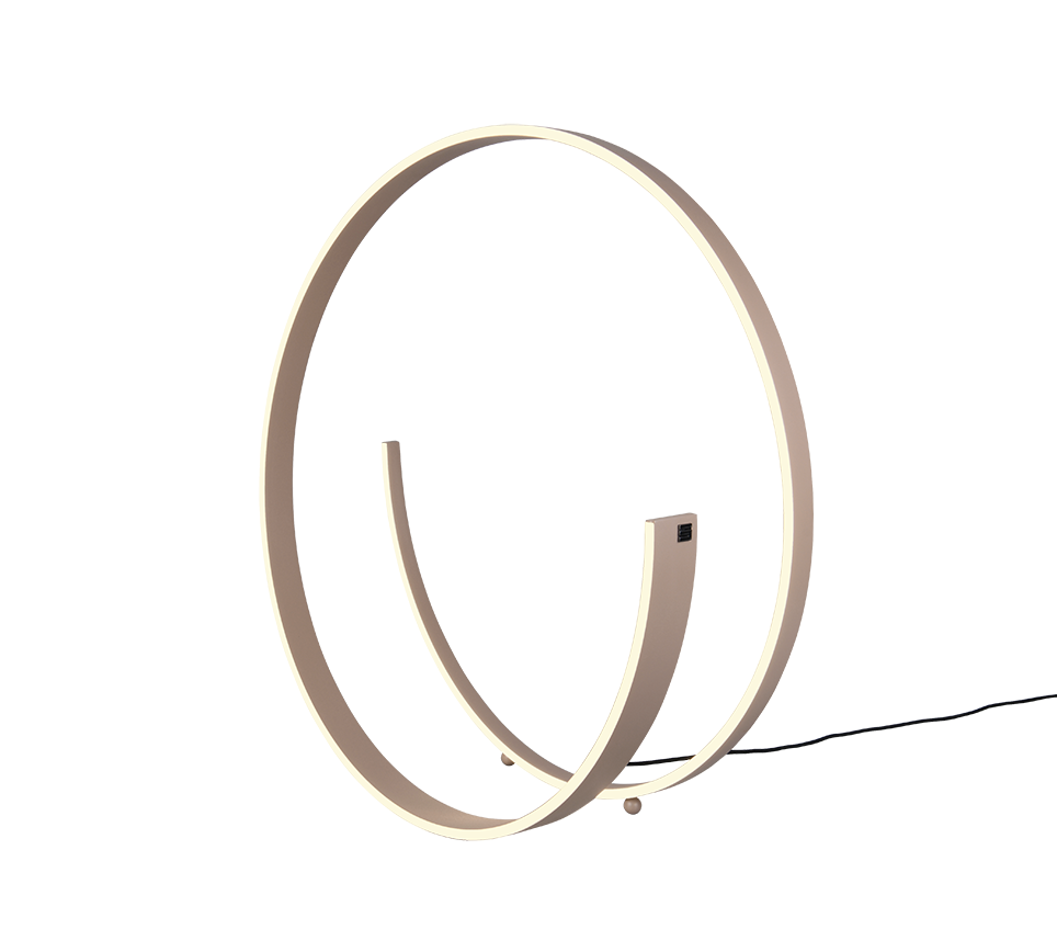 CINARDI | Floor lamp | Taupe | Metal