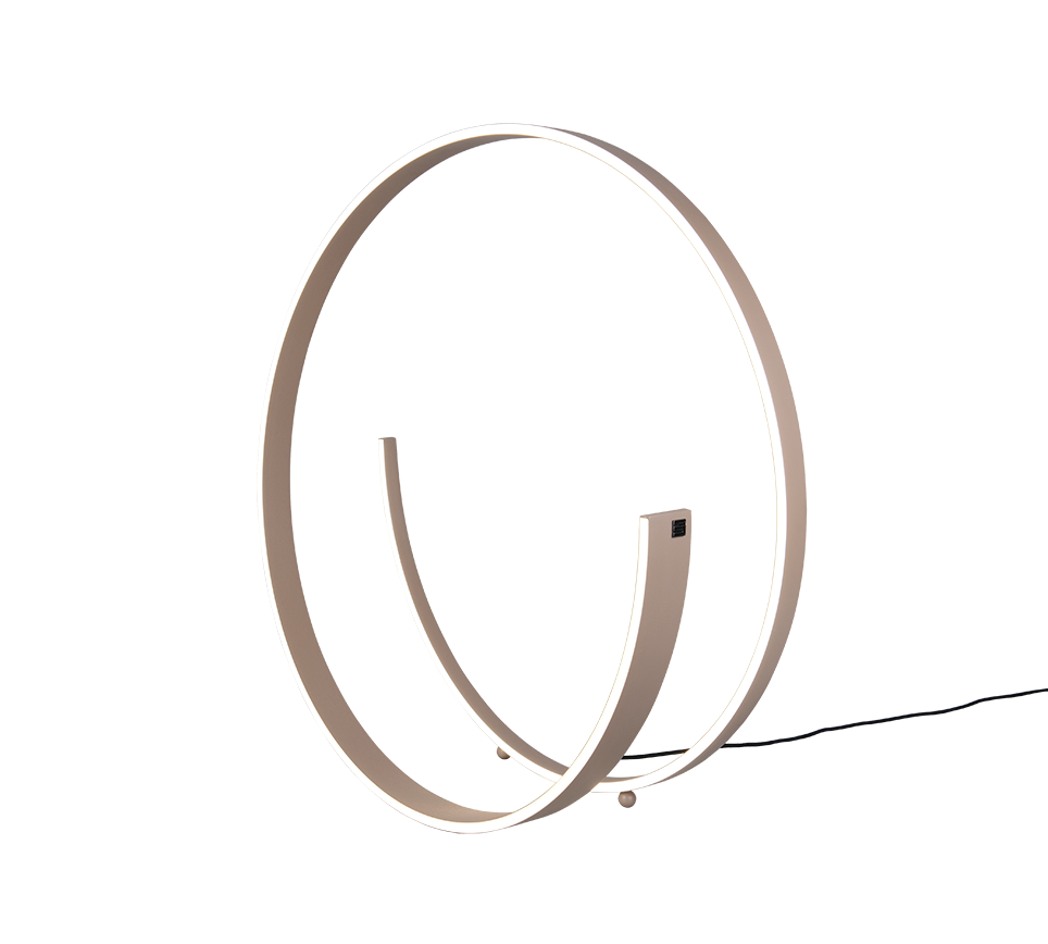 CINARDI | Floor lamp | Taupe | Metal