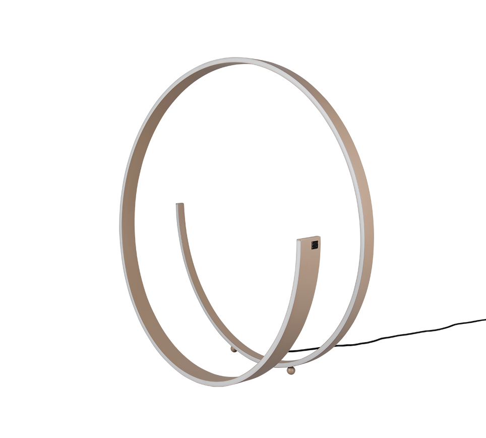 CINARDI | Floor lamp | Taupe | Metal