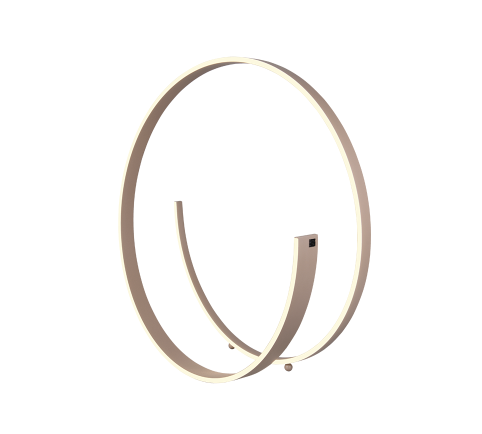 CINARDI | Floor lamp | Taupe | Metal