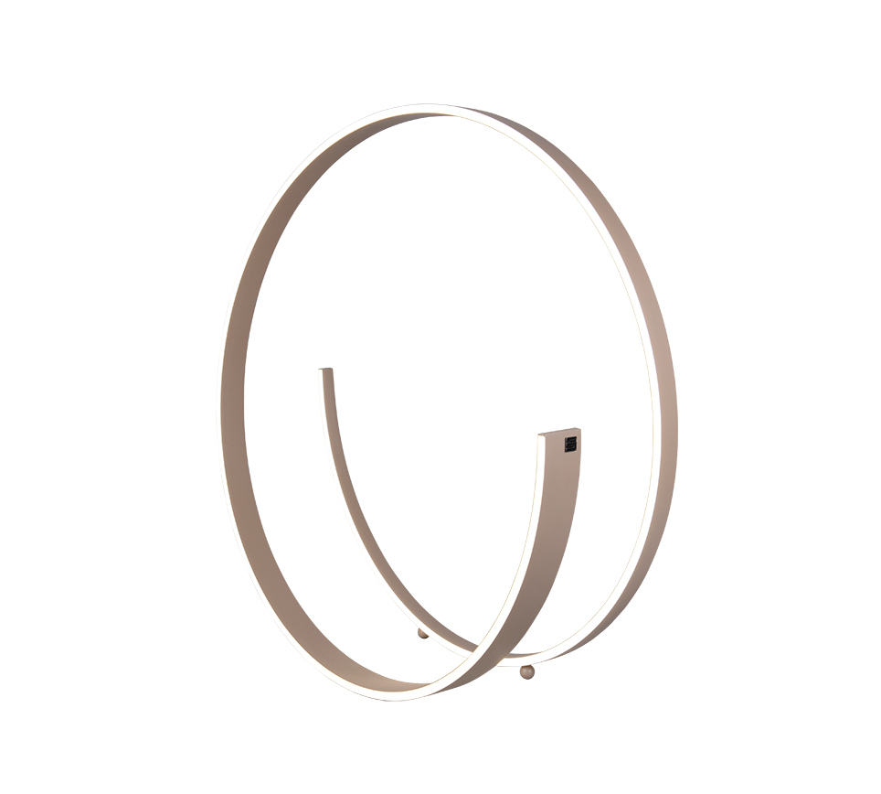 CINARDI | Floor lamp | Taupe | Metal