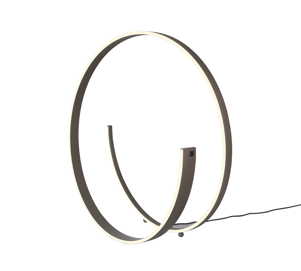 CINARDI | Floor lamp | Dark chocolate | Metal
