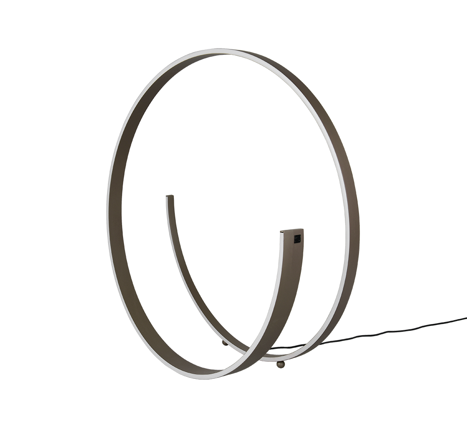 CINARDI | Floor lamp | Dark chocolate | Metal