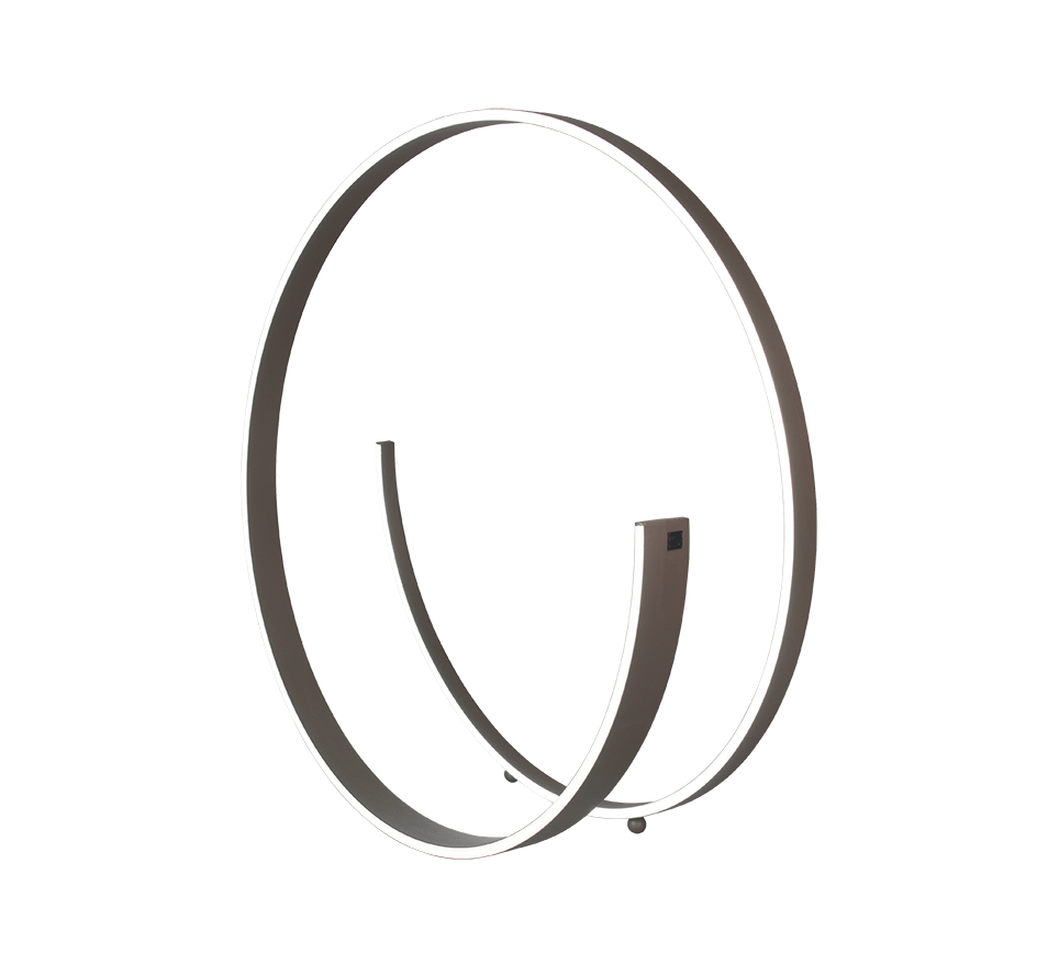 CINARDI | Floor lamp | Dark chocolate | Metal