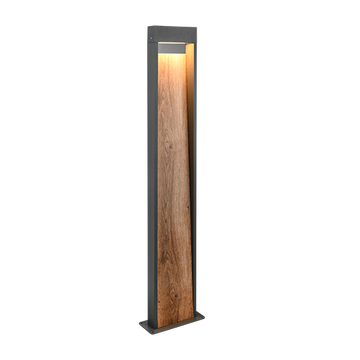 SALMON | Pole | Wood imitation | Diecast aluminium