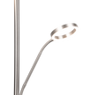 WILLIS | Floor lamp | Nickel mat | Metal