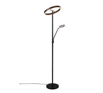 WILLIS | Floor lamp | Black mat | Metal