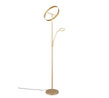 WILLIS | Floor lamp | Gold | Metal