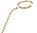 WILLIS | Floor lamp | Gold | Metal
