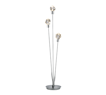 VERANO | Floor lamp | Chrome | Metal