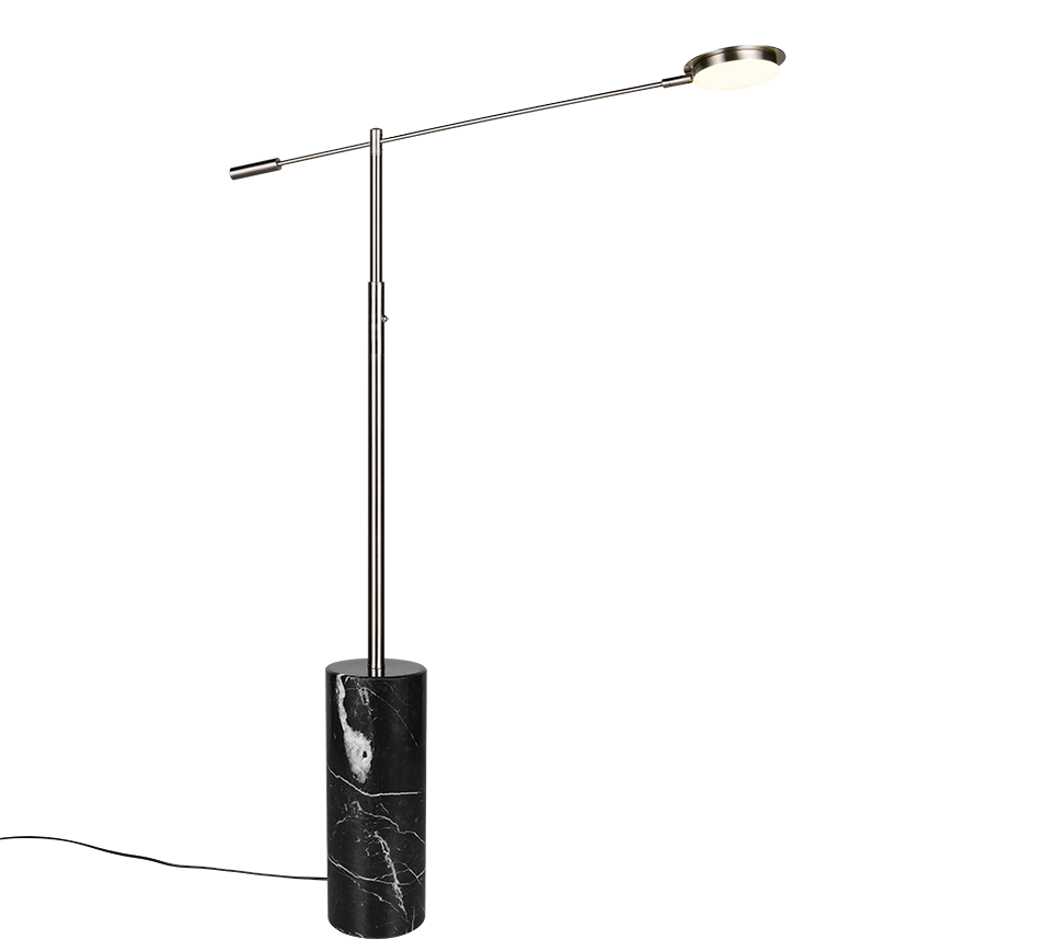 FIORE | Floor lamp | Nickel mat | Metal