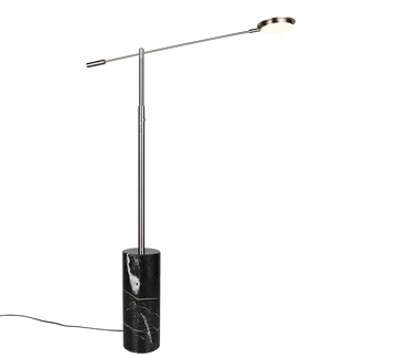 FIORE | Floor lamp | Nickel mat | Metal