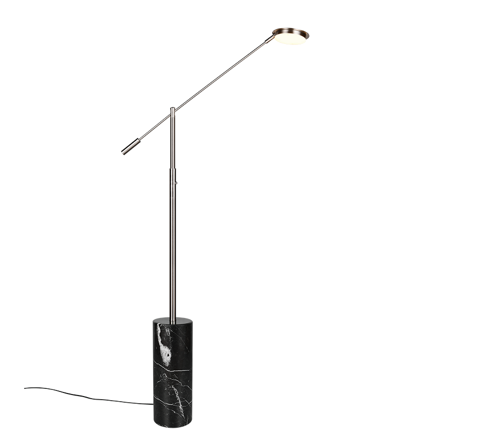 FIORE | Floor lamp | Nickel mat | Metal