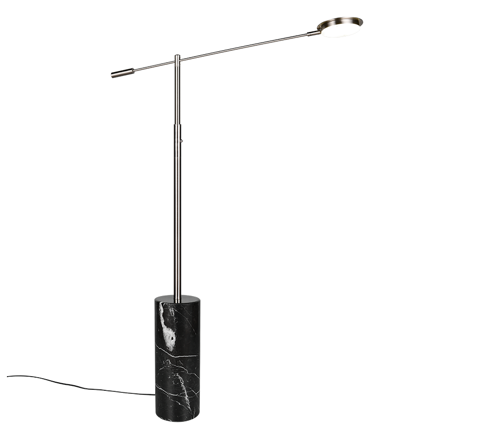 FIORE | Floor lamp | Nickel mat | Metal