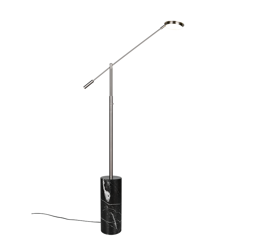 FIORE | Floor lamp | Nickel mat | Metal