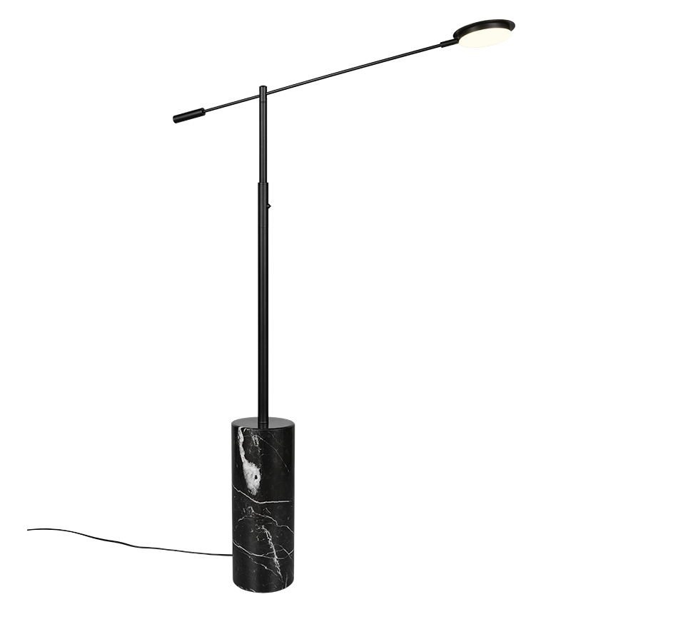 FIORE | Floor lamp | Black mat | Metal