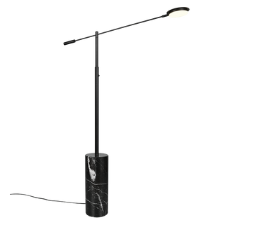 FIORE | Floor lamp | Black mat | Metal