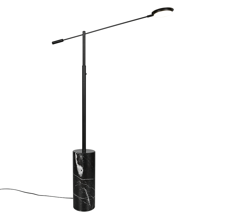 FIORE | Floor lamp | Black mat | Metal