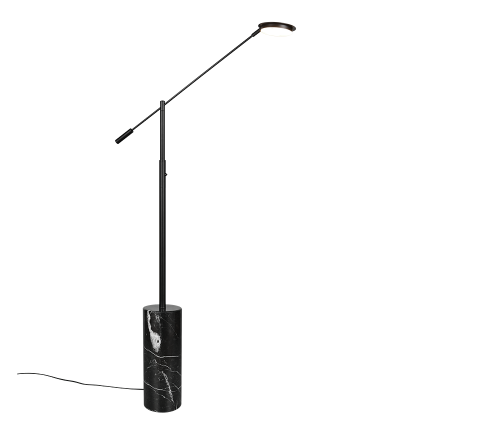 FIORE | Floor lamp | Black mat | Metal