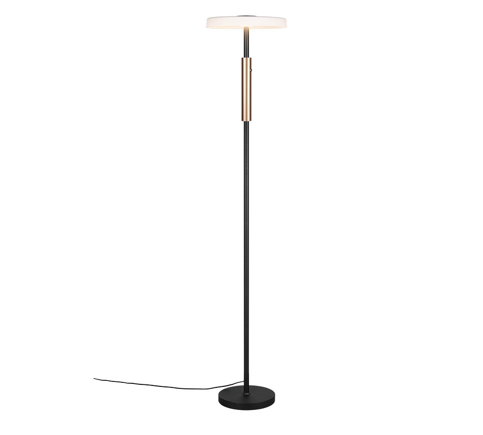 CELESTE | Floor lamp | Coffee | Metal