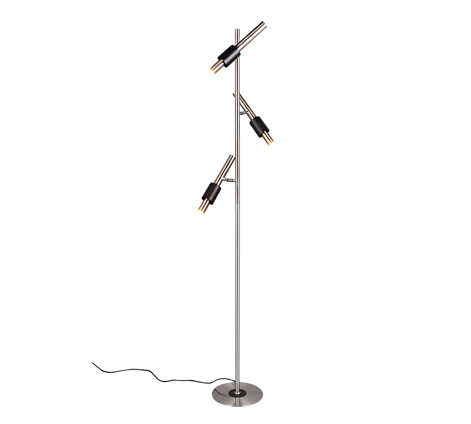 IKARIS | Floor lamp | Nickel mat | Metal