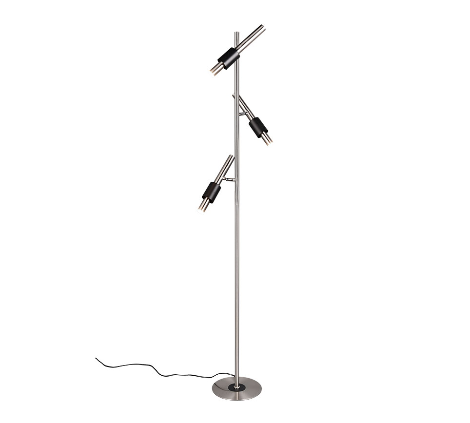IKARIS | Floor lamp | Nickel mat | Metal