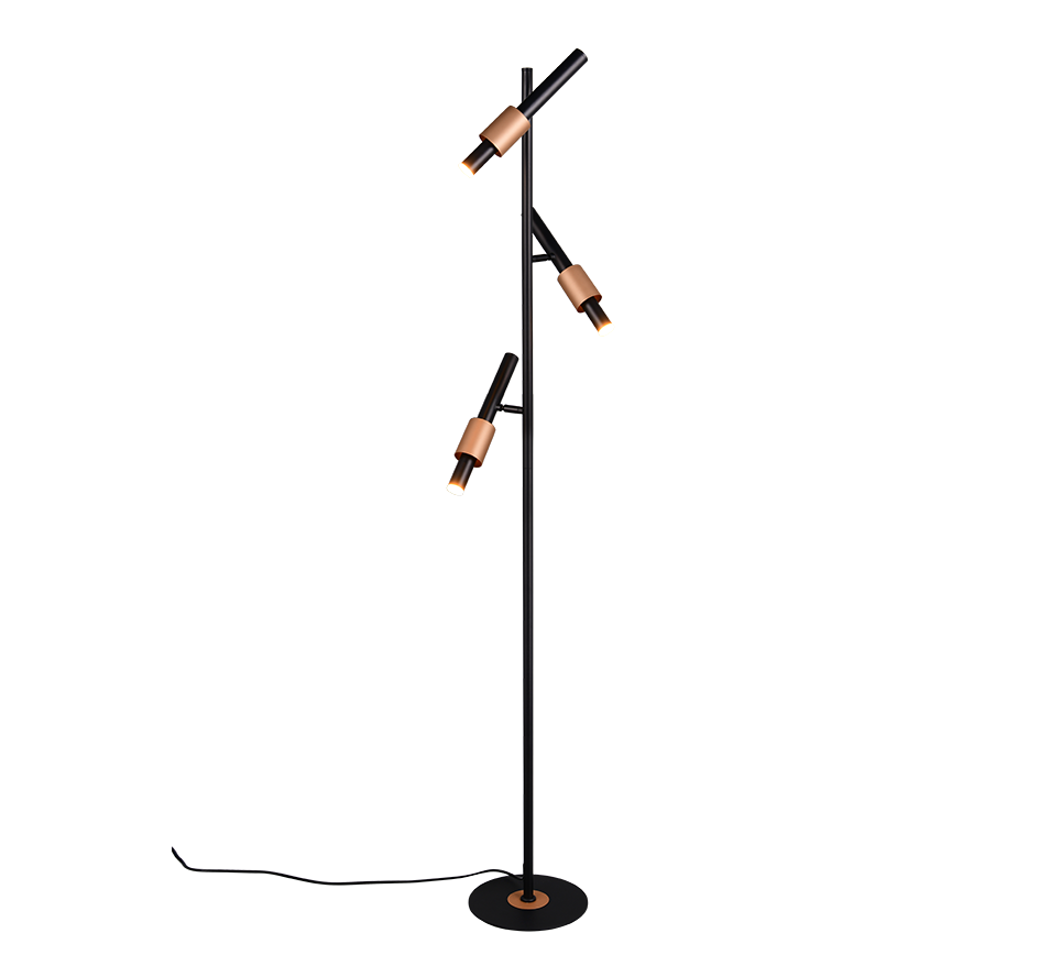 IKARIS | Floor lamp | Black mat | Metal