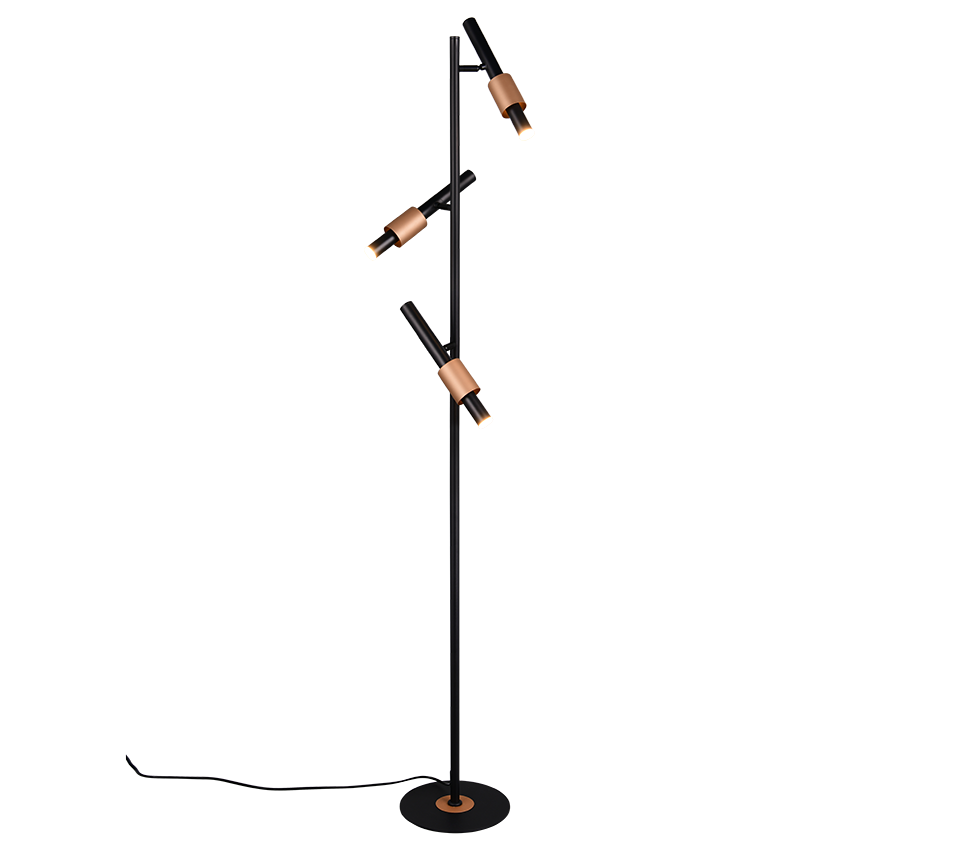 IKARIS | Floor lamp | Black mat | Metal