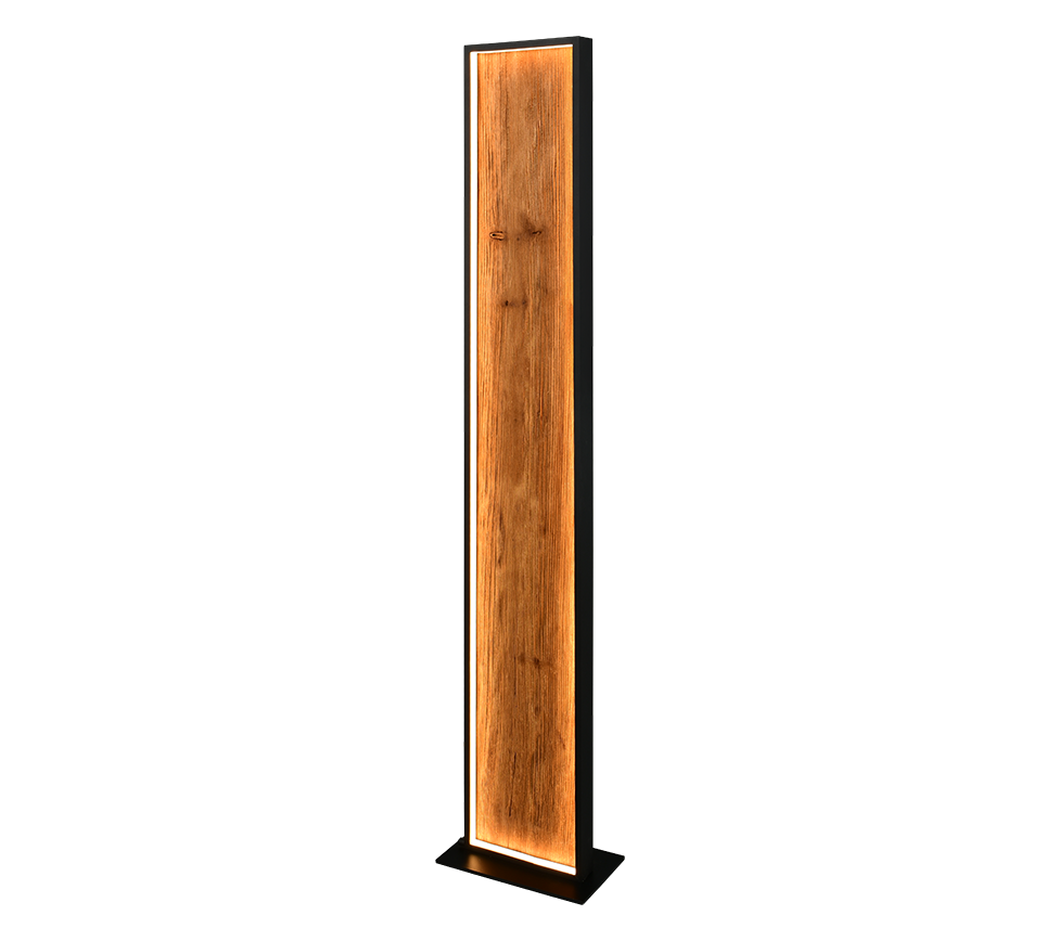 KALEA | Floor lamp | Wood coloured | Natural wood