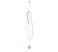 CIVASTO | Floor lamp | Nickel mat | Aluminium