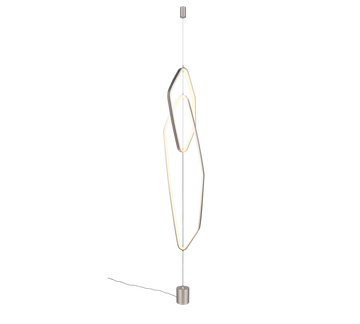 CIVASTO | Floor lamp | Nickel mat | Aluminium