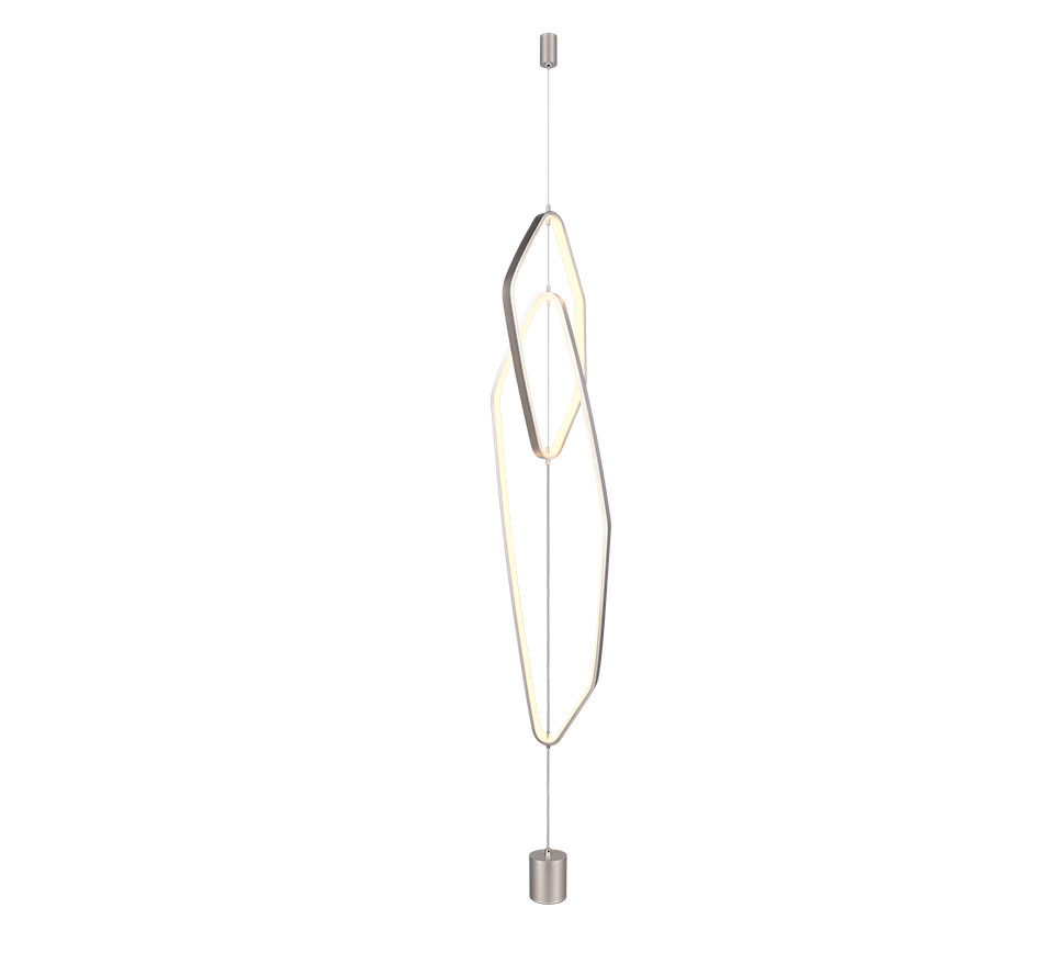 CIVASTO | Floor lamp | Nickel mat | Aluminium