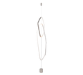 CIVASTO | Floor lamp | Nickel mat | Aluminium