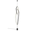 CIVASTO | Floor lamp | Black mat | Metal