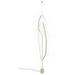 CIVASTO | Floor lamp | Warm beige | Metal
