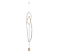 CIVASTO | Floor lamp | Warm beige | Metal