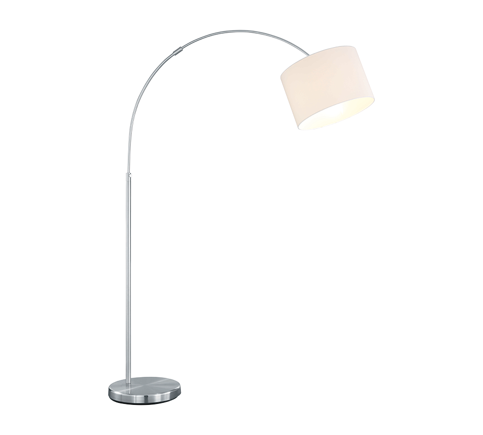 HOTEL | Floor lamp | Nickel mat | Metal