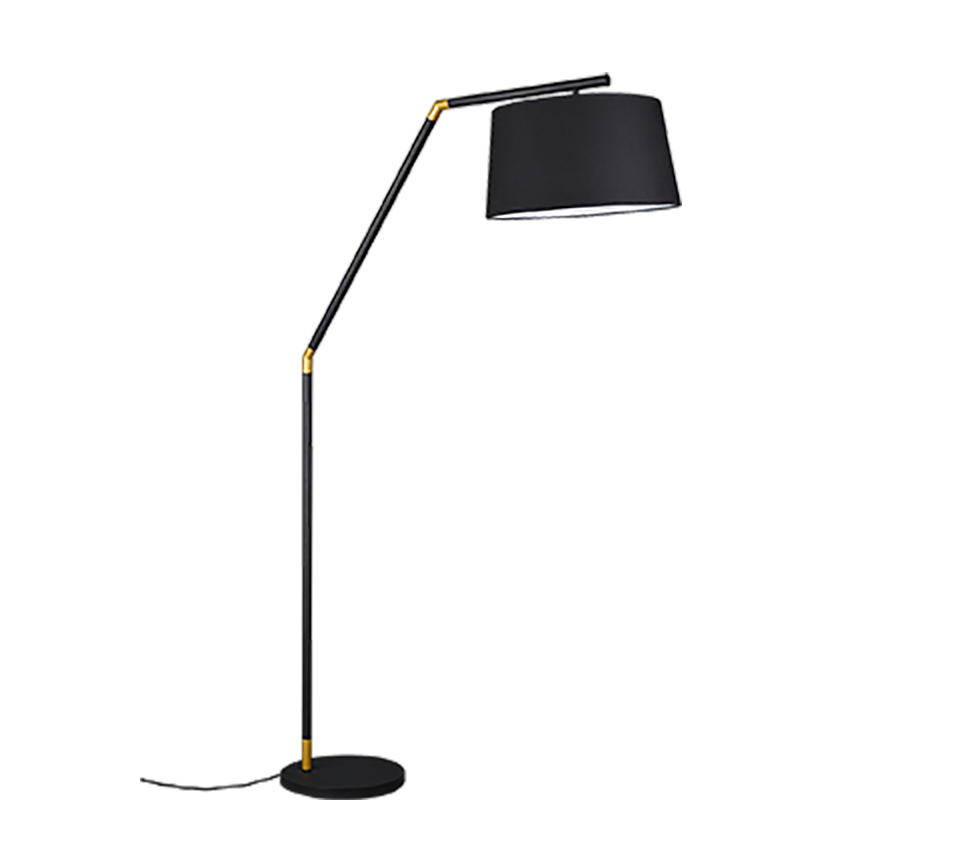 TRACY | Floor lamp | Black mat | Metal