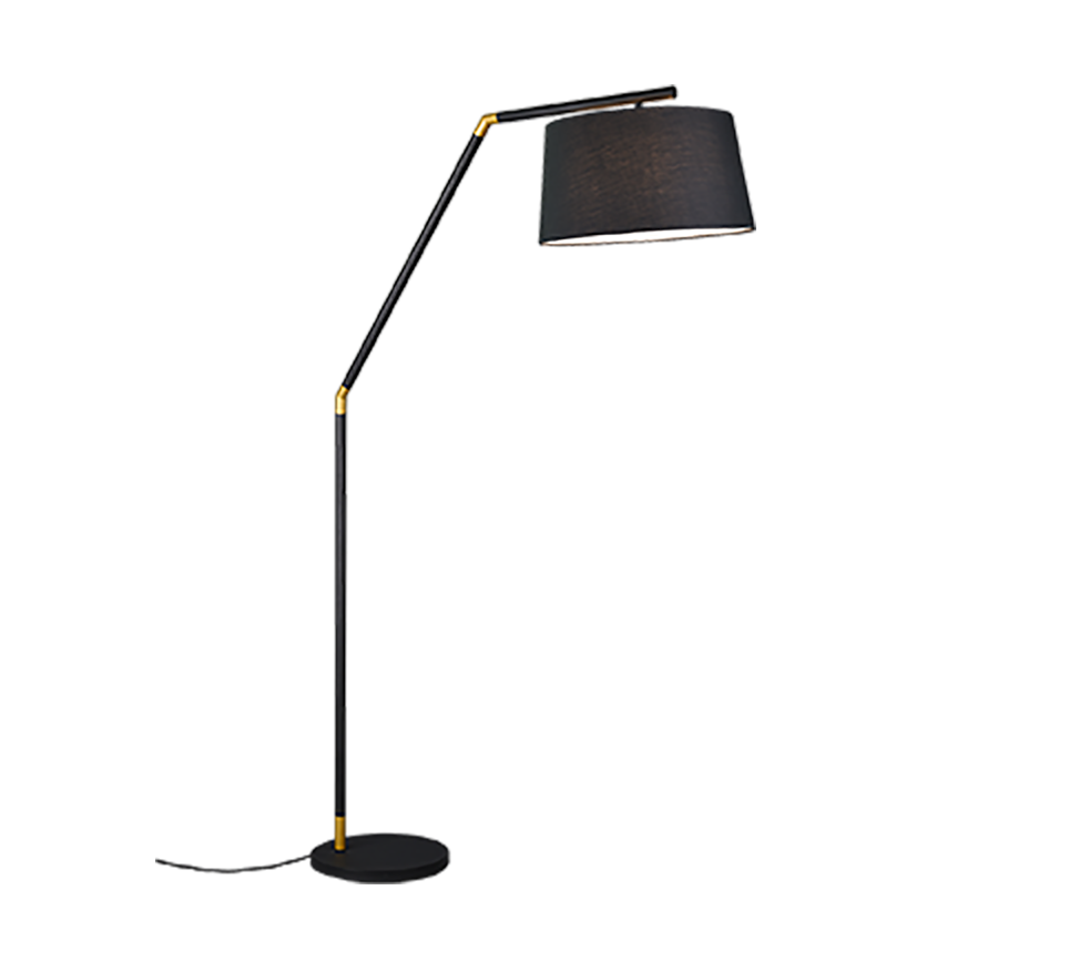 TRACY | Floor lamp | Black mat | Metal