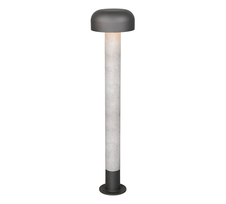 FRASER | Pole | Concrete look | Diecast aluminium