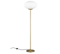 FOMENTO | Floor lamp | Brass mat | Metal