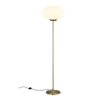 FOMENTO | Floor lamp | Brass mat | Metal