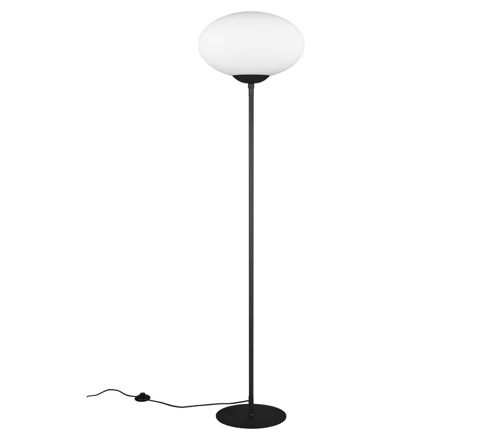 FOMENTO | Floor lamp | Black mat | Metal