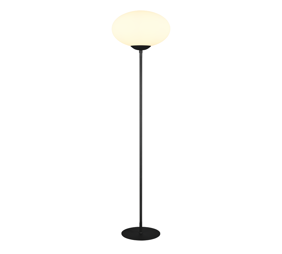 FOMENTO | Floor lamp | Black mat | Metal