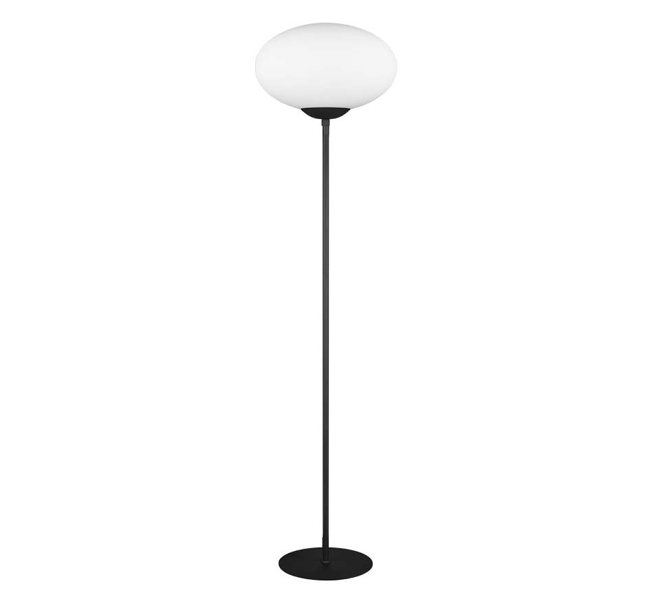 FOMENTO | Floor lamp | Black mat | Metal