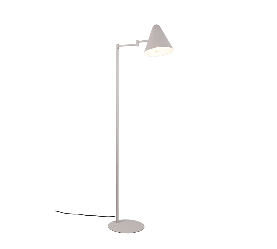 COSIMA | Floor lamp | Warm grey | Metal